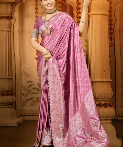 Saroj Padmavati Satin Saroski Vol 1 Silk Saree Collection