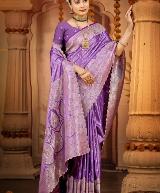 Saroj Padmavati Satin Saroski Vol 1 Silk Saree Collection