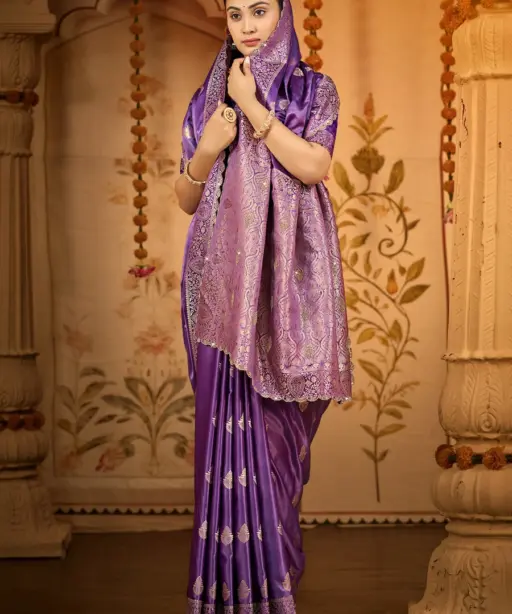Saroj Padmavati Satin Saroski Vol 3 Silk Saree Collection