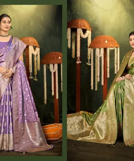 Saroj Rajdarbar Satin Saroski Vol 1 Silk Satin Saree Collection
