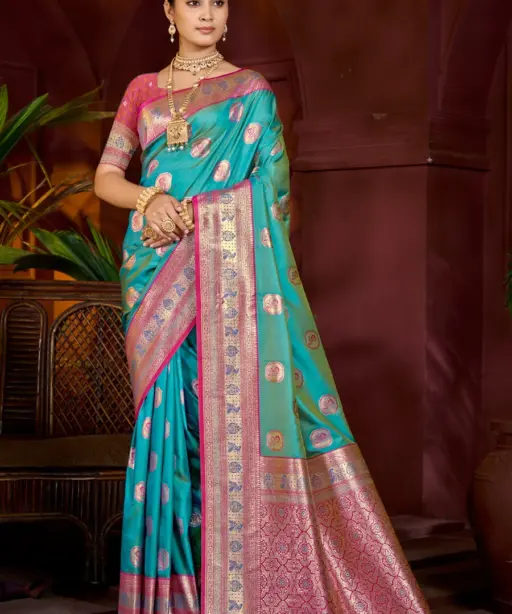 Saroj Rajshaille Silk Vol 1 Rich Pallu Saree Collection