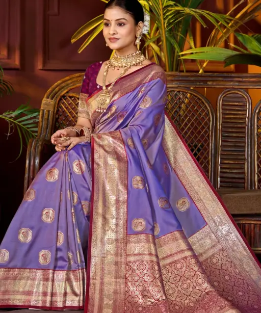 Saroj Rajshaille Silk Vol 1 Rich Pallu Saree Collection