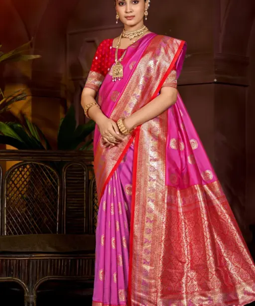 Saroj Rajshaille Silk Vol 1 Rich Pallu Saree Collection