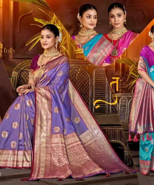 Saroj Rajshaille Silk Vol 1 Rich Pallu Saree Collection