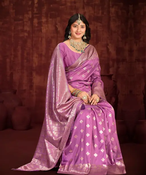 Saroj Shreya Silk Vol 1 Silk Wedding Wear Saree Collection