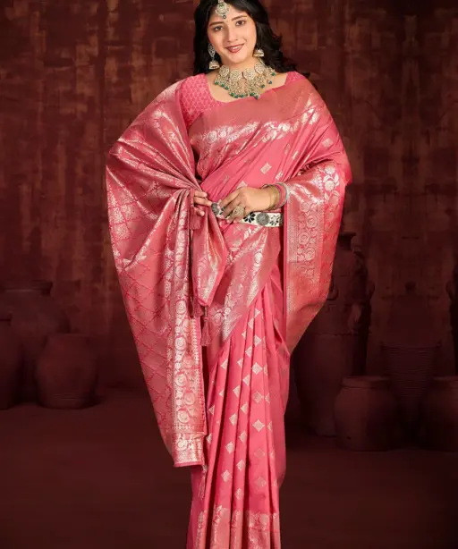 Saroj Shreya Silk Vol 1 Silk Wedding Wear Saree Collection