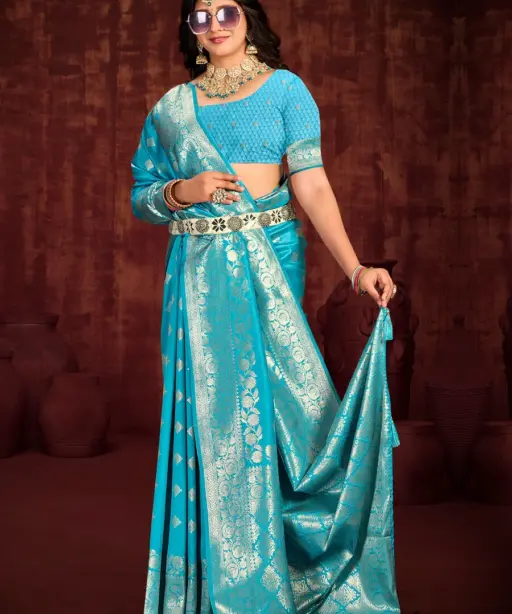 Saroj Shreya Silk Vol 1 Silk Wedding Wear Saree Collection