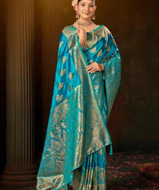 Saroj Sundaram Satin Vol 1 Silk Saree Collection