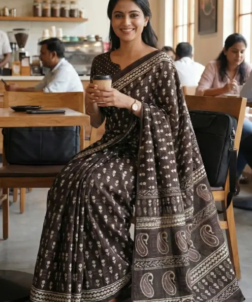 Scdf Office Time a Fancy Cotton Printed Office Wear Collection