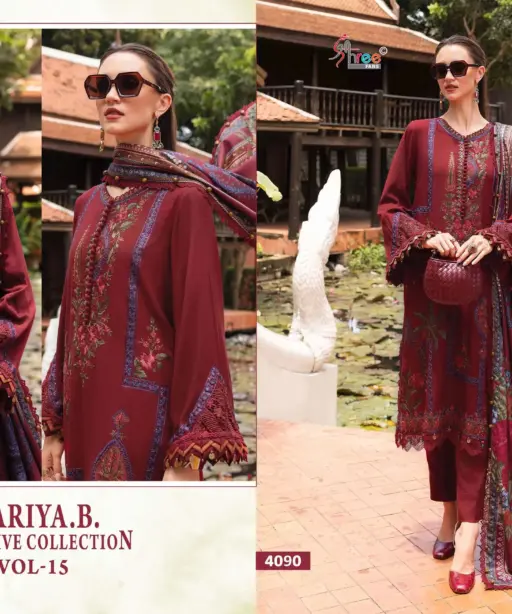 Shree Fab Maria B Exclusive Collection Vol 15