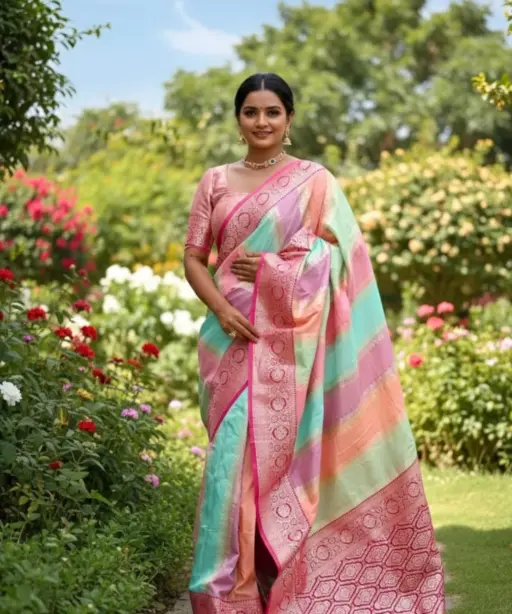 Vt 6080 T Soft Silk Zari Weaving Beautiful Premium Saree Collection