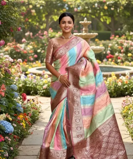 Vt 6080 T Soft Silk Zari Weaving Beautiful Premium Saree Collection