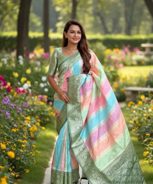 Vt 6080 T Soft Silk Zari Weaving Beautiful Premium Saree Collection