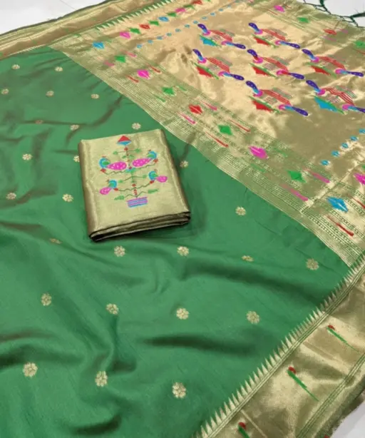 Vt 6084 T Khadi Row Silk Zari Weaving Saree Collection