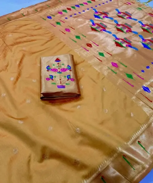 Vt 6084 T Khadi Row Silk Zari Weaving Saree Collection