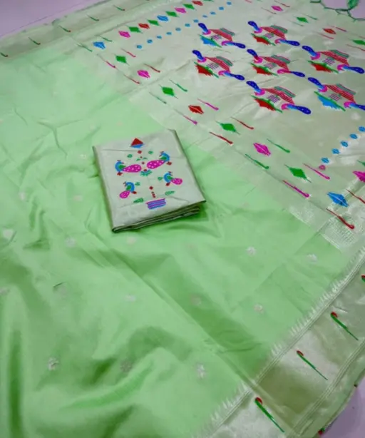 Vt 6084 T Khadi Row Silk Zari Weaving Saree Collection