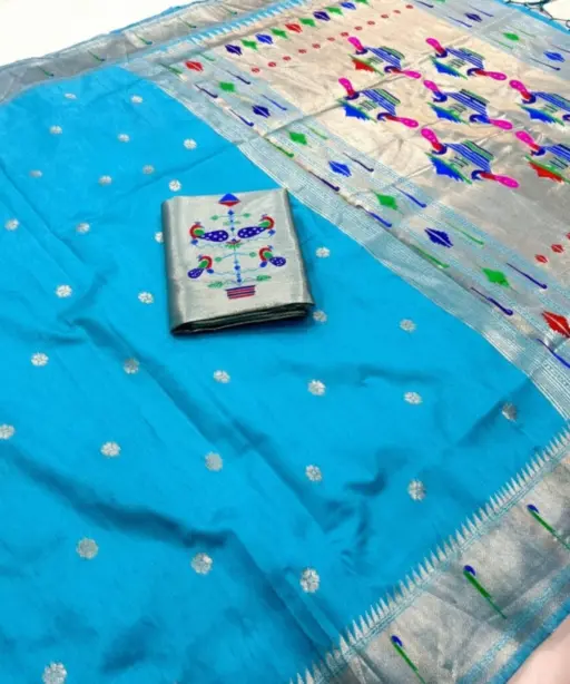 Vt 6084 T Khadi Row Silk Zari Weaving Saree Collection