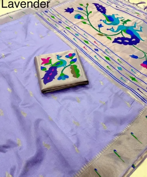 Vt 6085 T Khadi Raw Silk Zari Weaving Saree Collection