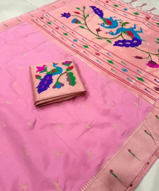 Vt 6085 T Khadi Raw Silk Zari Weaving Saree Collection