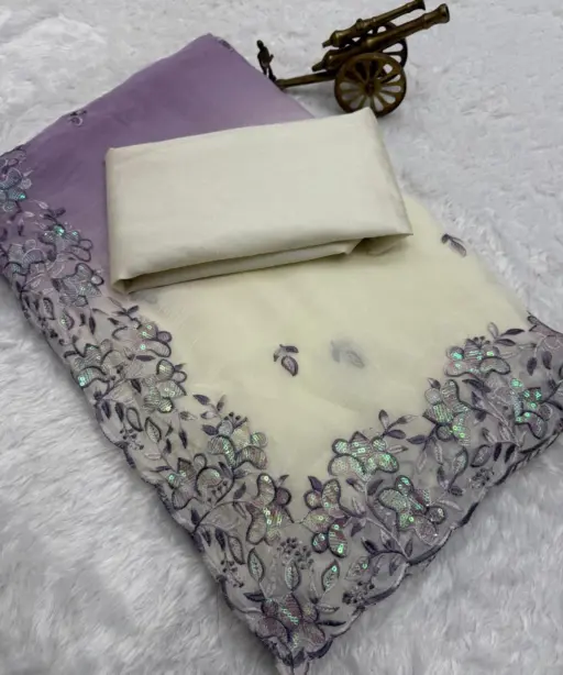 Vt 816 T Premium Crunchy Padding Embroidered Saree Collection