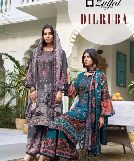 Zulfat Designer Suits Dilruba