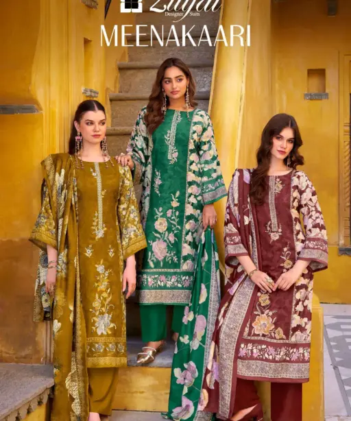 Zulfat Designer Suits Meenakaari