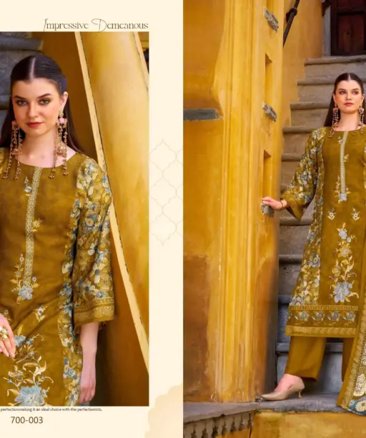 Zulfat Designer Suits Meenakaari