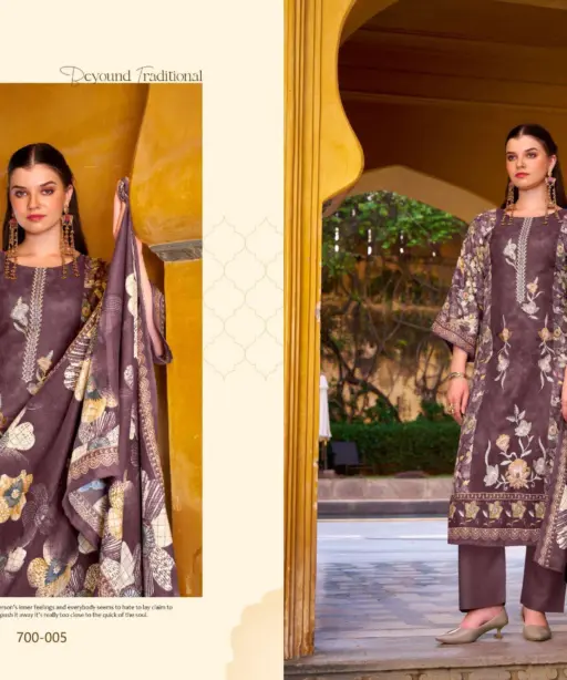 Zulfat Designer Suits Meenakaari