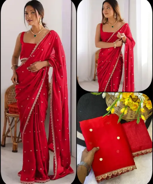 Aab Ranglila Rangoli Silk with Embroidered Fancy Saree Collection