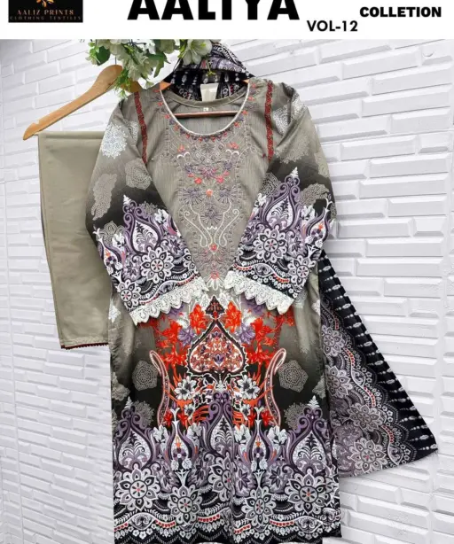 Aaliz Print Aaliya Vol 12 Ready Made Collection
