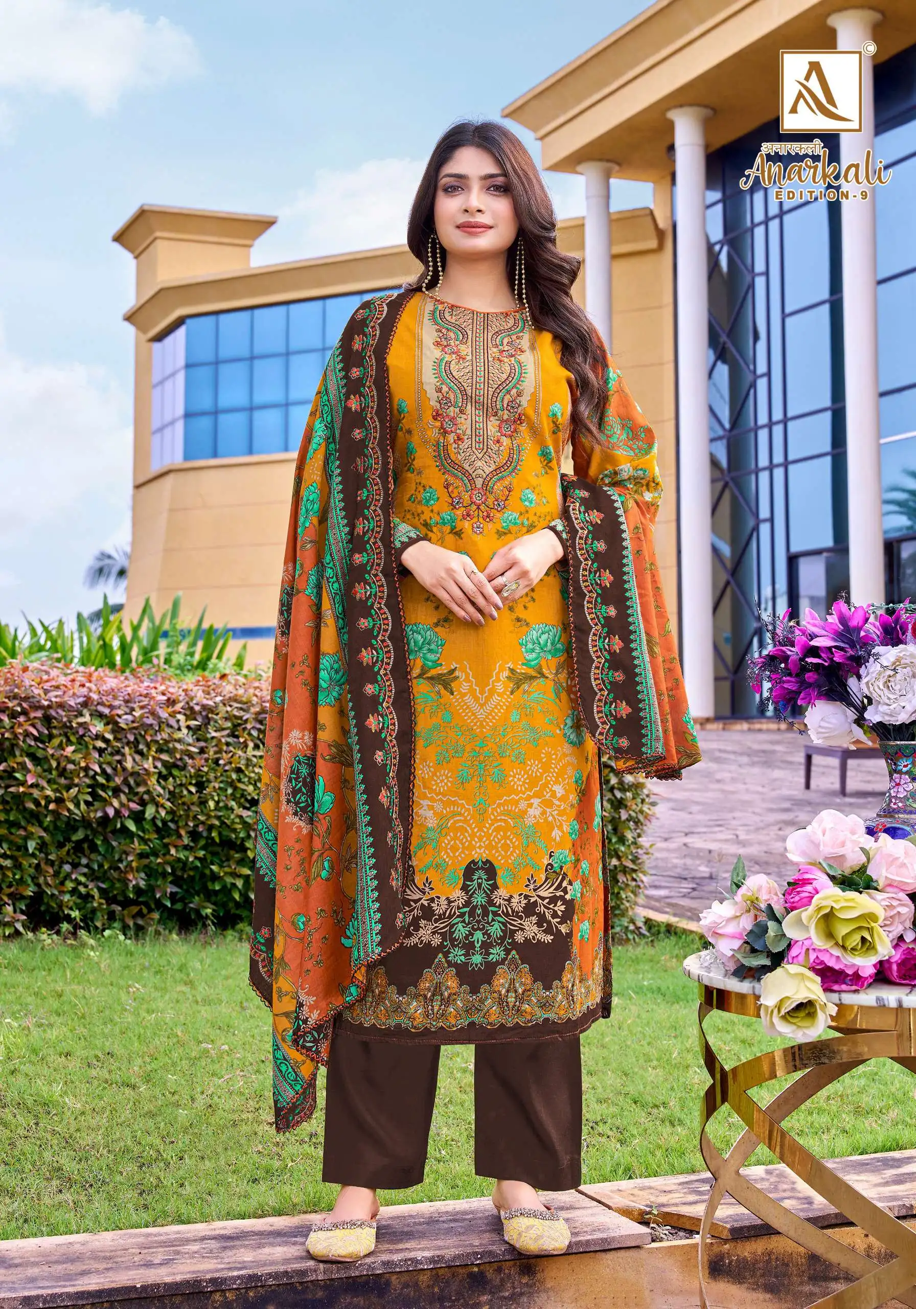Alok Suits Anarkali Vol 9
