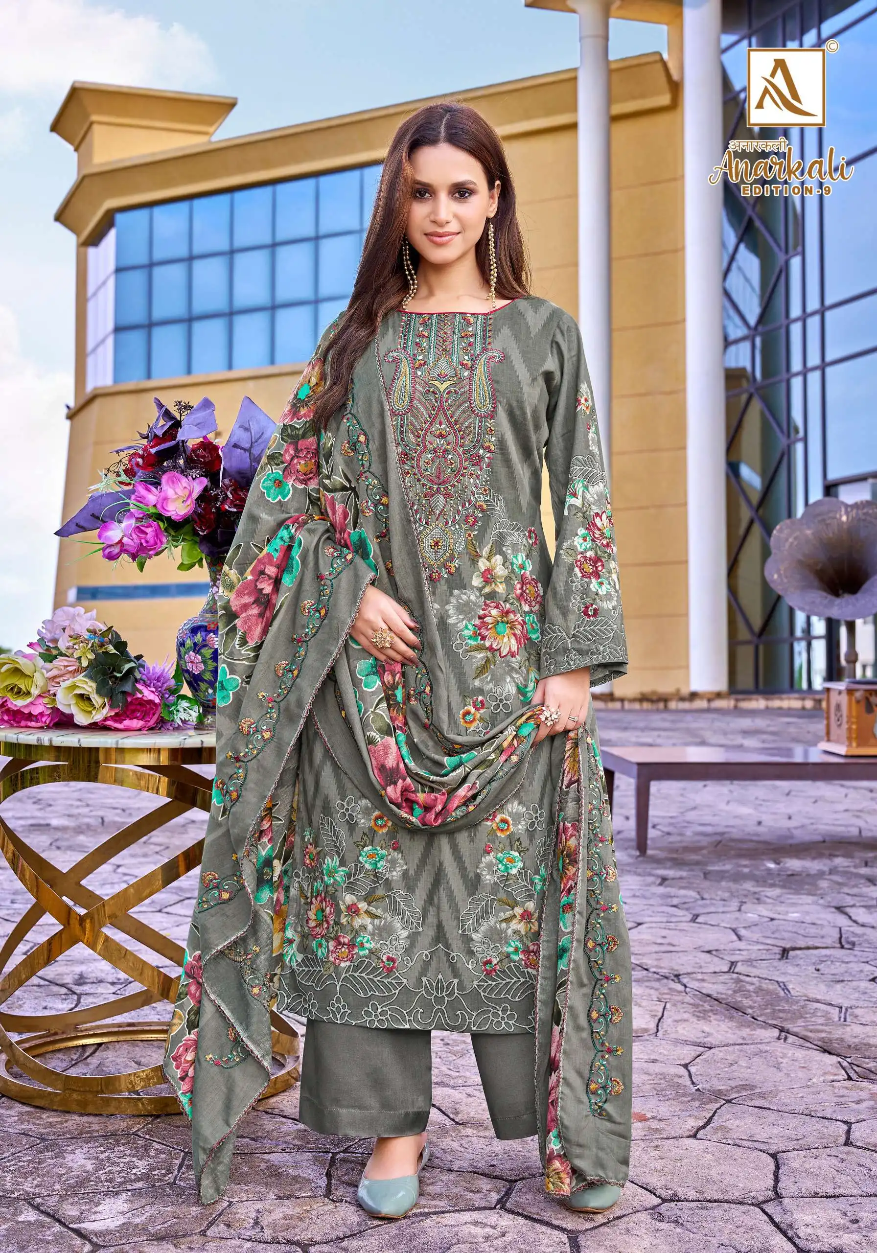 Alok Suits Anarkali Vol 9
