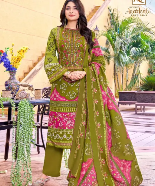 Alok Suits Anarkali Vol 9