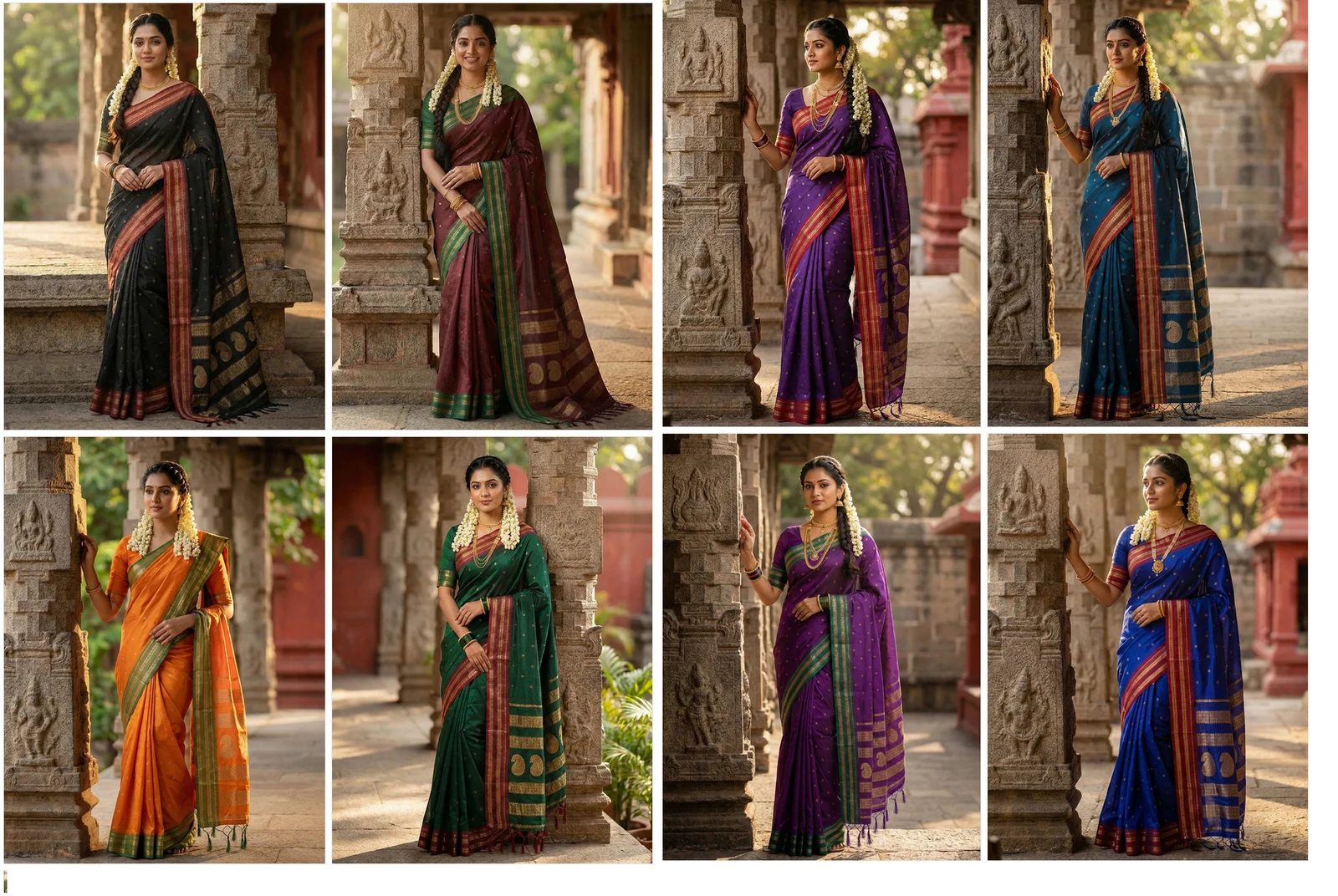 Ast Mahalakshmi Silk Vol 1 Festival Wear Silk Saree Collection