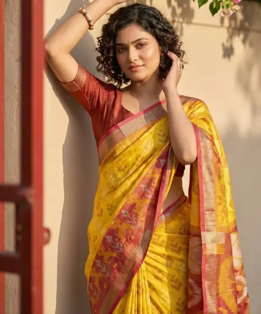 Ast Navya Silk Vol 1 Soft Silk Pochampally Festival Wear Saree Collection