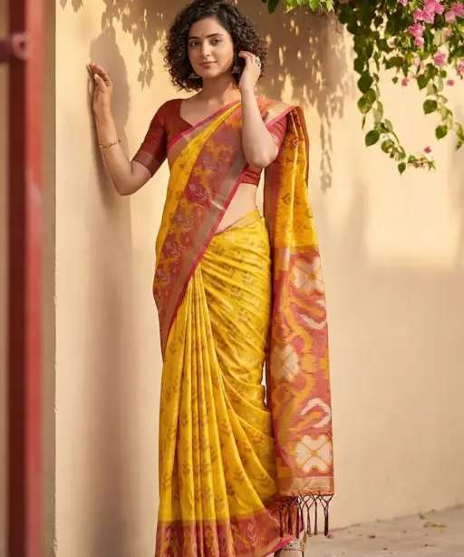 Ast Navya Silk Vol 1 Soft Silk Pochampally Festival Wear Saree Collection