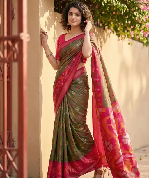 Ast Navya Silk Vol 1 Soft Silk Pochampally Festival Wear Saree Collection