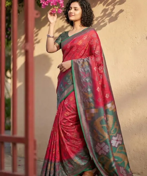 Ast Navya Silk Vol 1 Soft Silk Pochampally Festival Wear Saree Collection