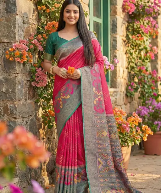 Ast Navya Silk Vol 2 Soft Silk Pochampally Festive Wear Saree Collection