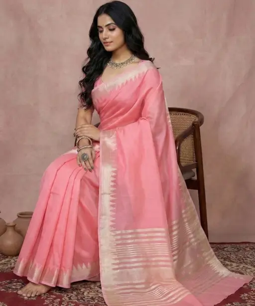 Ast Urban Loom Vol 1 Cotton Silk with Zari Border Saree Collection