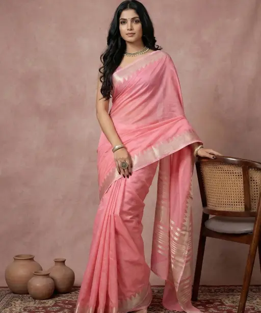 Ast Urban Loom Vol 1 Cotton Silk with Zari Border Saree Collection