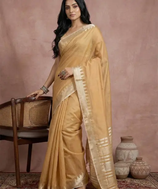 Ast Urban Loom Vol 1 Cotton Silk with Zari Border Saree Collection