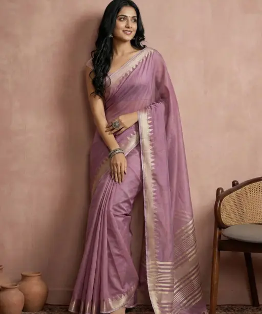Ast Urban Loom Vol 1 Cotton Silk with Zari Border Saree Collection