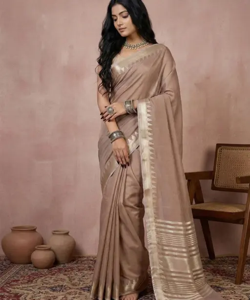Ast Urban Loom Vol 1 Cotton Silk with Zari Border Saree Collection
