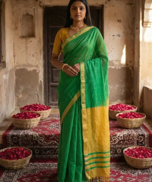 Ast Varnda Cotton Festival Saree Collection with Latkan