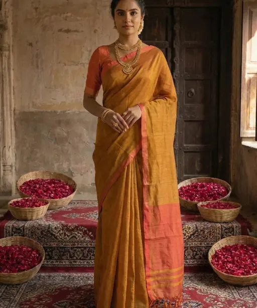 Ast Varnda Cotton Festival Saree Collection with Latkan