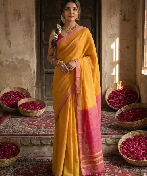 Ast Varnda Cotton Festival Saree Collection with Latkan