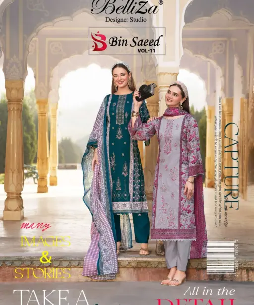 Belliza Designer Studio Bin Saeed Vol 11