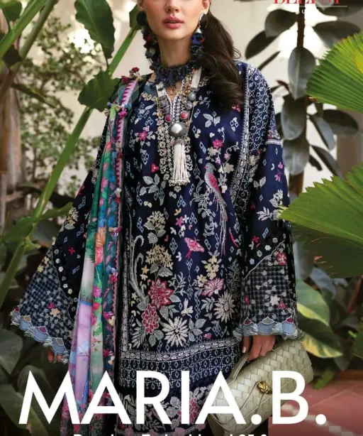 Deepsy Suits Maria B Premium 25 Embroidered 25 Vol 3 Nx