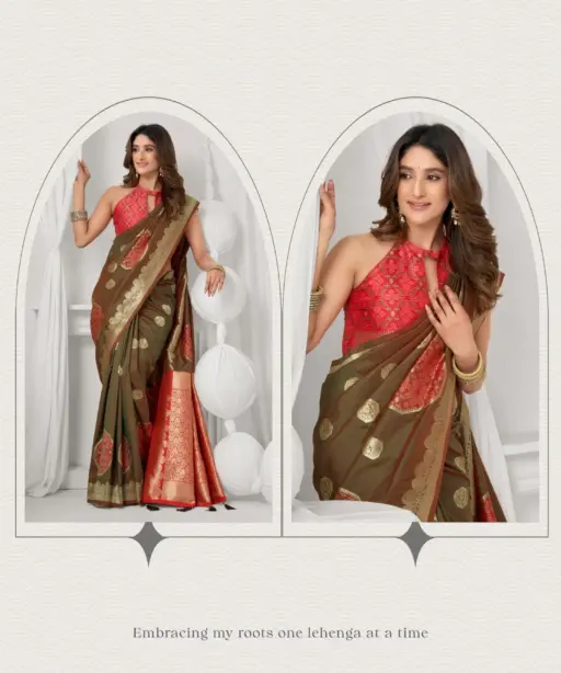 Gobuni Shraddha Silk Fancy Traditional Wear Saree Collection